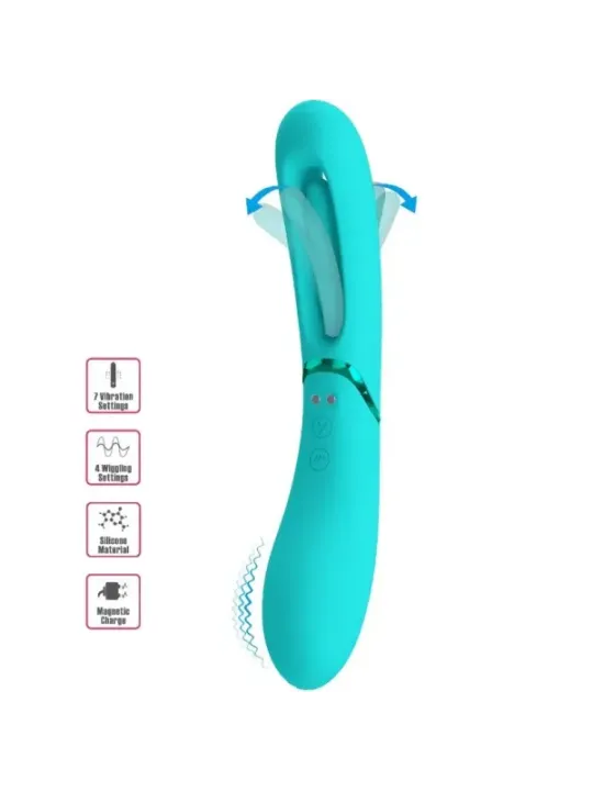 Romance - Vibratore Lexie G-Spot 7 Vibrazioni Blu - ROMANCE - Vibratori punto G | erosidea.com