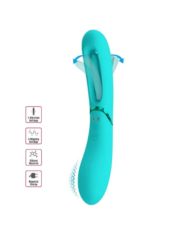 Romance - Vibratore Lexie G-Spot 7 Vibrazioni Blu - ROMANCE - Vibratori punto G | erosidea.com