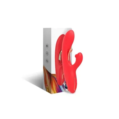 Armony - Vibratore Stimolatore Punto G E Clitoride Con Lingua Oscillante Rosso - ARMONY VIBRATORS - Vibratori punto G | erosidea.com