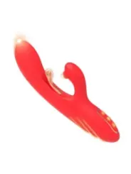 Armony - Vibratore Stimolatore Punto G E Clitoride Con Lingua Oscillante Rosso - ARMONY VIBRATORS - Vibratori punto G | erosidea.com