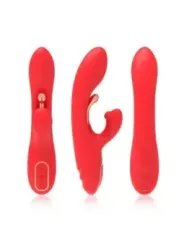 Armony - Vibratore Stimolatore Punto G E Clitoride Con Lingua Oscillante Rosso - ARMONY VIBRATORS - Vibratori punto G | erosidea.com