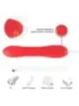 Armony - Vibratore Stimolatore Punto G E Clitoride Con Lingua Oscillante Rosso - ARMONY VIBRATORS - Vibratori punto G | erosidea.com