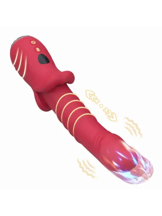 Armony - Point A Dildo Vibratore Stimolante Rosso - ARMONY VIBRATORS - Vibratori punto G | erosidea.com