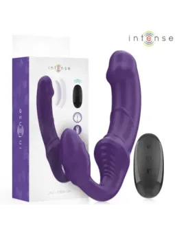 Intense - Jill Doppio Vibratore 20 Cm Viola Telecomando