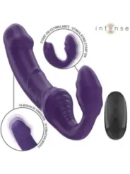 Intense - Jill Doppio Vibratore 20 Cm Viola Telecomando - INTENSE REMOTE CONTROL - Vibratori punto G | erosidea.com