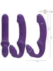 Intense - Jill Doppio Vibratore 20 Cm Viola Telecomando - INTENSE REMOTE CONTROL - Vibratori punto G | erosidea.com