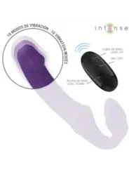 Intense - Jill Doppio Vibratore 20 Cm Viola Telecomando - INTENSE REMOTE CONTROL - Vibratori punto G | erosidea.com