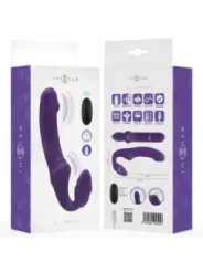 Intense - Jill Doppio Vibratore 20 Cm Viola Telecomando - INTENSE REMOTE CONTROL - Vibratori punto G | erosidea.com