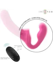 Intense - Amy Doppio Vibratore 20 Cm Rosa Telecomando - INTENSE REMOTE CONTROL - Vibratori punto G | erosidea.com