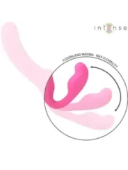 Intense - Amy Doppio Vibratore 20 Cm Rosa Telecomando - INTENSE REMOTE CONTROL - Vibratori punto G | erosidea.com