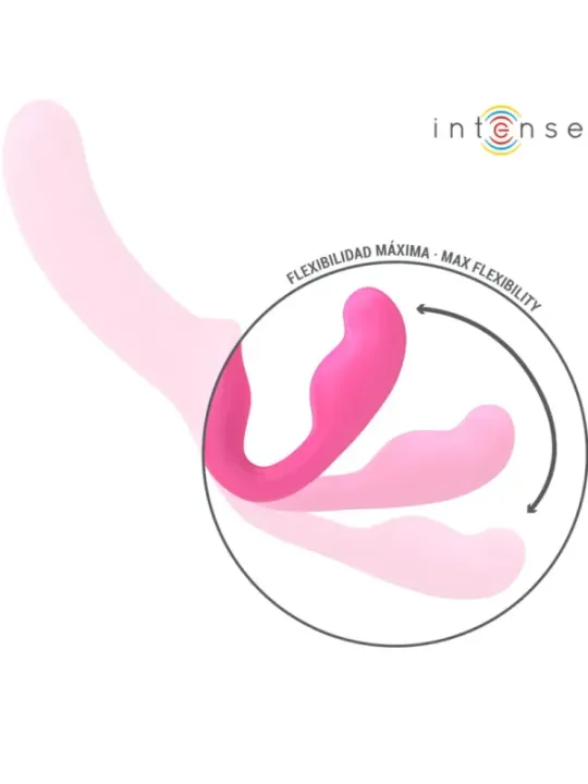 Intense - Amy Doppio Vibratore 20 Cm Rosa Telecomando - INTENSE REMOTE CONTROL - Vibratori punto G | erosidea.com