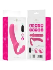 Intense - Amy Doppio Vibratore 20 Cm Rosa Telecomando - INTENSE REMOTE CONTROL - Vibratori punto G | erosidea.com