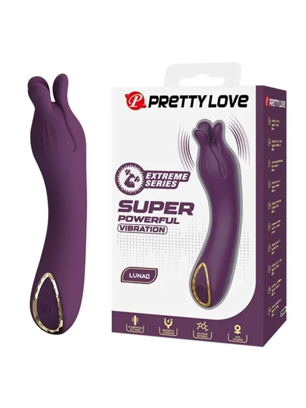 Pretty Love - Vibratore Ricaricabile Lunao 10 Funzioni Viola - HIGH TECH - Vibratori punto G | erosidea.com