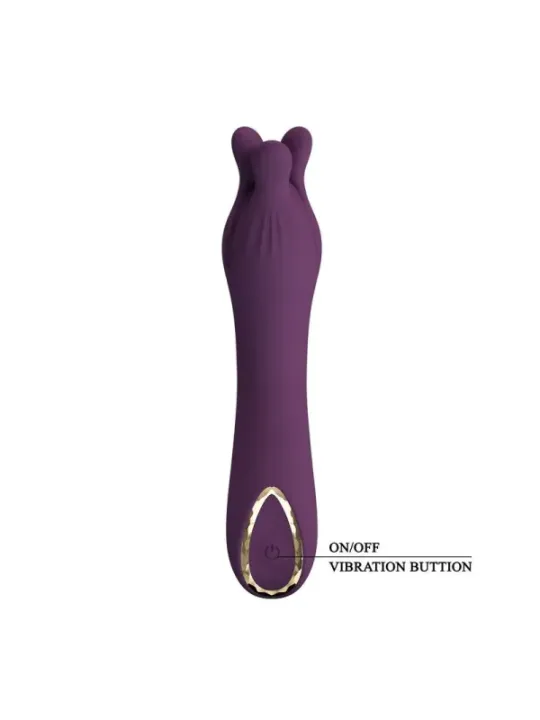 Pretty Love - Vibratore Ricaricabile Lunao 10 Funzioni Viola - HIGH TECH - Vibratori punto G | erosidea.com