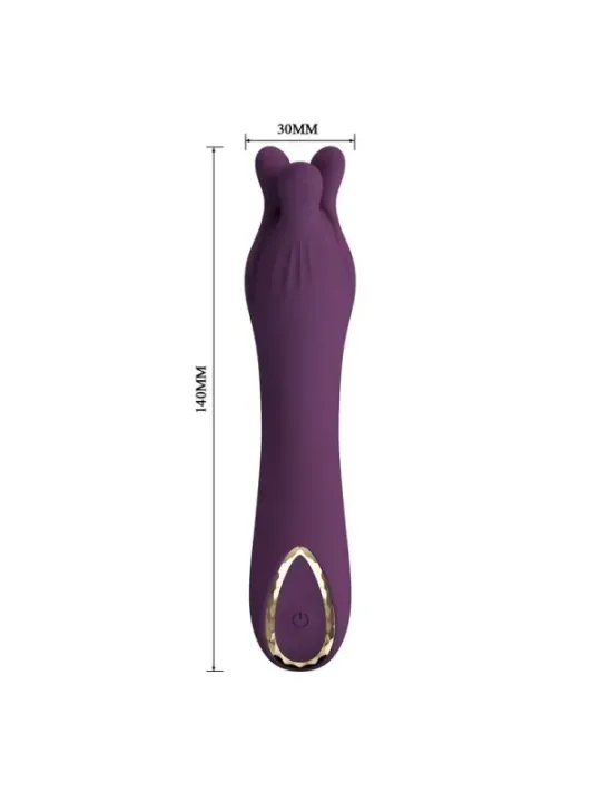 Pretty Love - Vibratore Ricaricabile Lunao 10 Funzioni Viola - HIGH TECH - Vibratori punto G | erosidea.com