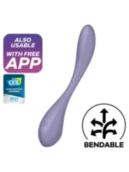 Satisfyer - Multi Vibratore G-Spot Flex 5 Lilla - SATISFYER VIBRATOR - Vibratori con App | erosidea.com