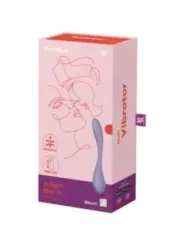 Satisfyer - Multi Vibratore G-Spot Flex 5 Lilla - SATISFYER VIBRATOR - Vibratori con App | erosidea.com