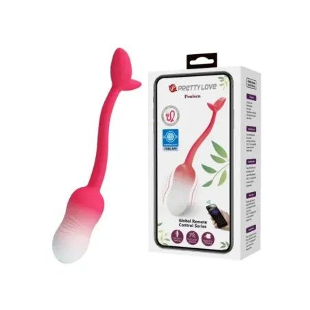 Pretty Love - Uovo Vibrante Con Controllo Tramite App Pulsen 12 Funzioni Ricaricabile Rosa - APP SERIES - Vibratori con App | erosidea.com