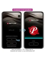 Pretty Love - Uovo Vibrante Con Controllo Tramite App Pulsen 12 Funzioni Ricaricabile Rosa - APP SERIES - Vibratori con App | erosidea.com