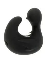 Black&Silver - Duckymania Ditale Ricaricabile Stimolante D'anatra In Silicone - BLACK&SILVER - Vibratori Mini | erosidea.com