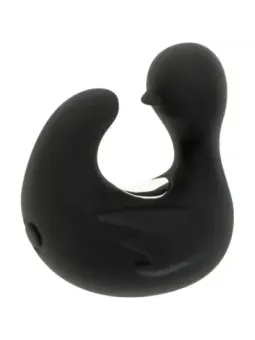 Black&Silver - Duckymania Ditale Ricaricabile Stimolante D'anatra In Silicone