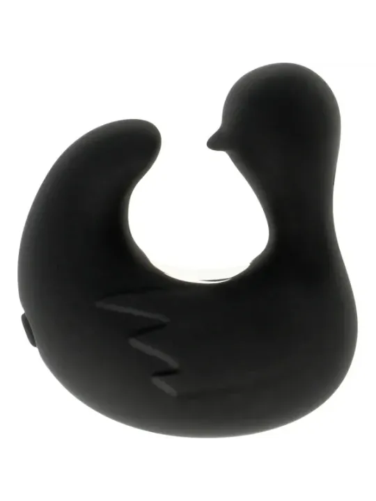 Black&Silver - Duckymania Ditale Ricaricabile Stimolante D'anatra In Silicone - BLACK&SILVER - Vibratori Mini | erosidea.com