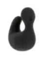 Black&Silver - Duckymania Ditale Ricaricabile Stimolante D'anatra In Silicone - BLACK&SILVER - Vibratori Mini | erosidea.com