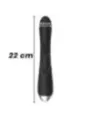 Black&Silver - Dj. Stimolatore Coniglio In Silicone Ricaricabile Adam Nero - BLACK&SILVER - Vibratori Rabbit | erosidea.com