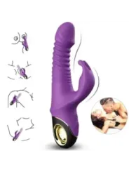 Armony - Vibratore Zing Dildo Coniglio Viola - ARMONY VIBRATORS - Vibratori Rabbit | erosidea.com