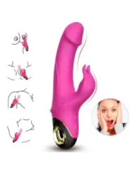 Armony - Meteror Dildo Vibratore Rabbit Rotator Fucsia - ARMONY VIBRATORS - Vibratori Rabbit | erosidea.com