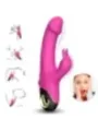 Armony - Meteror Dildo Vibratore Rabbit Rotator Fucsia - ARMONY VIBRATORS - Vibratori Rabbit | erosidea.com