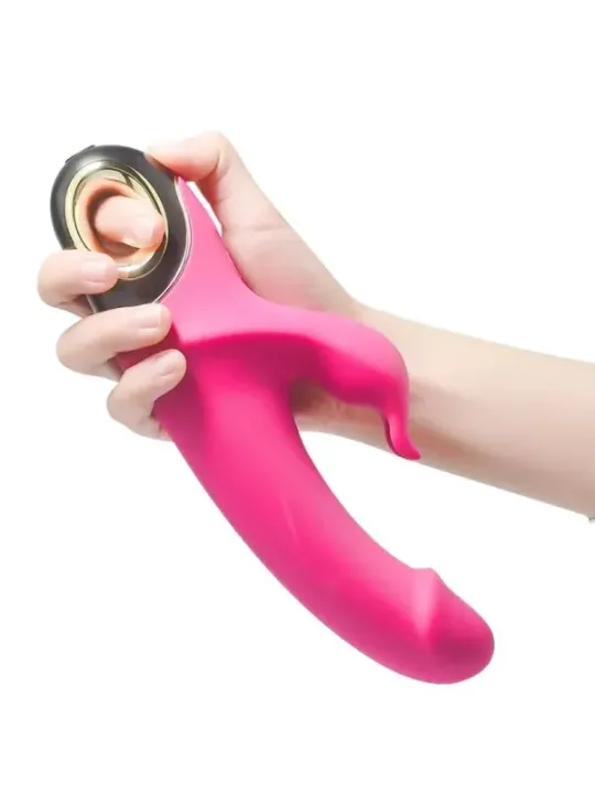 Armony - Meteror Dildo Vibratore Rabbit Rotator Fucsia - ARMONY VIBRATORS - Vibratori Rabbit | erosidea.com