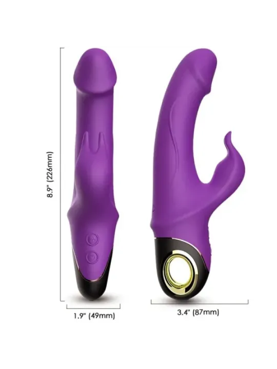 Armony - Meteror Dildo Vibratore Coniglio Viola - ARMONY VIBRATORS - Vibratori Rabbit | erosidea.com