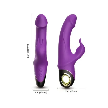 Armony - Meteror Dildo Vibratore Coniglio Viola - ARMONY VIBRATORS - Vibratori Rabbit | erosidea.com