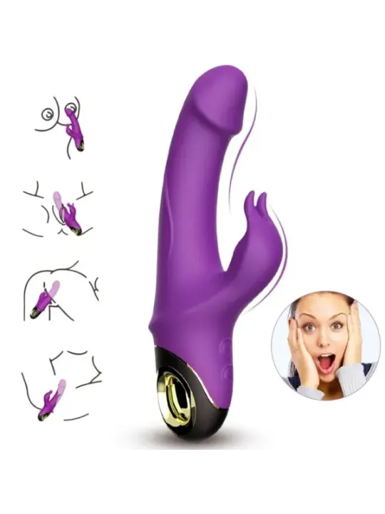 Armony - Meteror Dildo Vibratore Coniglio Viola - ARMONY VIBRATORS - Vibratori Rabbit | erosidea.com