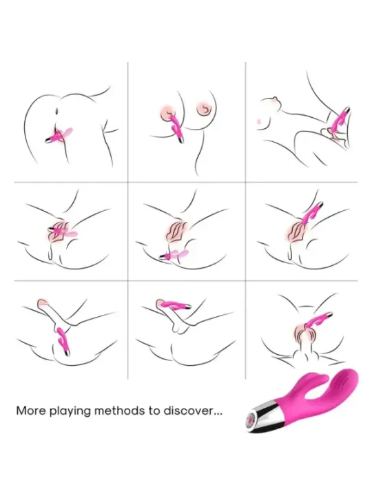Armony - Vibratore Coniglio Fucsia - ARMONY VIBRATORS - Vibratori Rabbit | erosidea.com