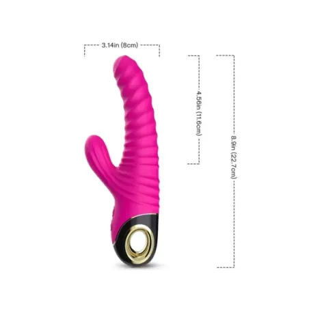 Armony - Vibratore Eternity In Silicone Fucsia - ARMONY VIBRATORS - Vibratori Rabbit | erosidea.com