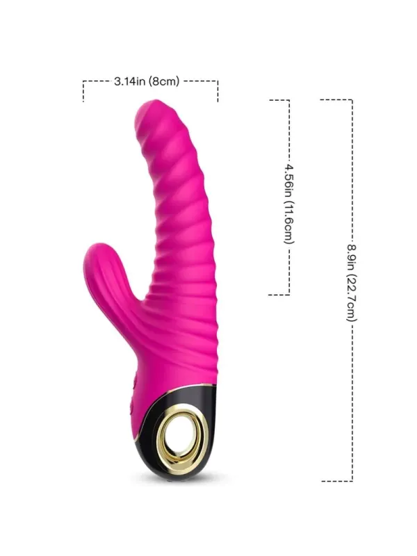 Armony - Vibratore Eternity In Silicone Fucsia - ARMONY VIBRATORS - Vibratori Rabbit | erosidea.com