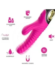 Armony - Vibratore Eternity In Silicone Fucsia - ARMONY VIBRATORS - Vibratori Rabbit | erosidea.com
