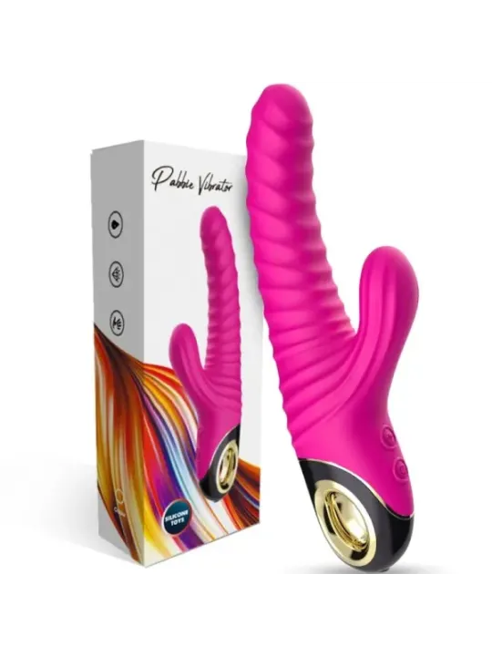 Armony - Vibratore Eternity In Silicone Fucsia - ARMONY VIBRATORS - Vibratori Rabbit | erosidea.com