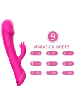 Armony - Dildo Vibratore Coniglio In Silicone Fucsia