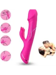 Armony - Dildo Vibratore Coniglio In Silicone Fucsia - ARMONY VIBRATORS - Vibratori Rabbit | erosidea.com