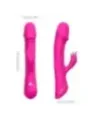 Armony - Dildo Vibratore Coniglio In Silicone Fucsia - ARMONY VIBRATORS - Vibratori Rabbit | erosidea.com