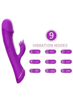 Armony - Vibratore Dildo Coniglio In Silicone Viola