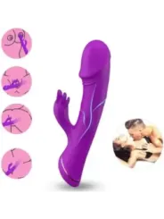 Armony - Vibratore Dildo Coniglio In Silicone Viola - ARMONY VIBRATORS - Vibratori Rabbit | erosidea.com