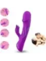 Armony - Vibratore Dildo Coniglio In Silicone Viola - ARMONY VIBRATORS - Vibratori Rabbit | erosidea.com