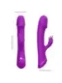 Armony - Vibratore Dildo Coniglio In Silicone Viola - ARMONY VIBRATORS - Vibratori Rabbit | erosidea.com