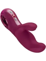 Fun Factory - Vibratore Miss Bi Rabbit Rosso Vino - FUN FACTORY - Vibratori Rabbit | erosidea.com