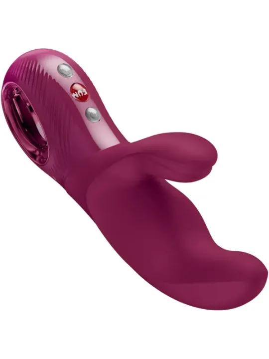 Fun Factory - Vibratore Miss Bi Rabbit Rosso Vino - FUN FACTORY - Vibratori Rabbit | erosidea.com