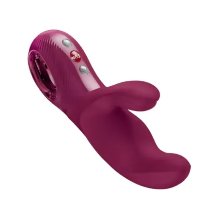Fun Factory - Vibratore Miss Bi Rabbit Rosso Vino - FUN FACTORY - Vibratori Rabbit | erosidea.com